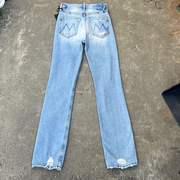 NWT MOTHER High Waisted Rider Skimp Jeans in The Confession - Picture 8 of 15